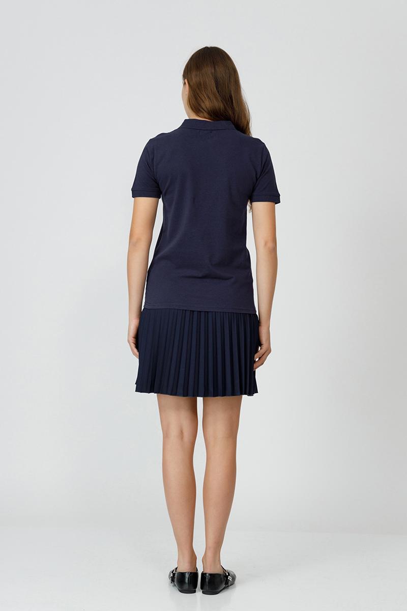 Tricou polo slim adolescenți 996R