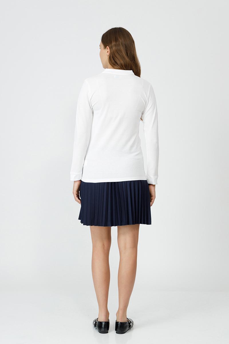 Tricou polo slim adolescenți 999R