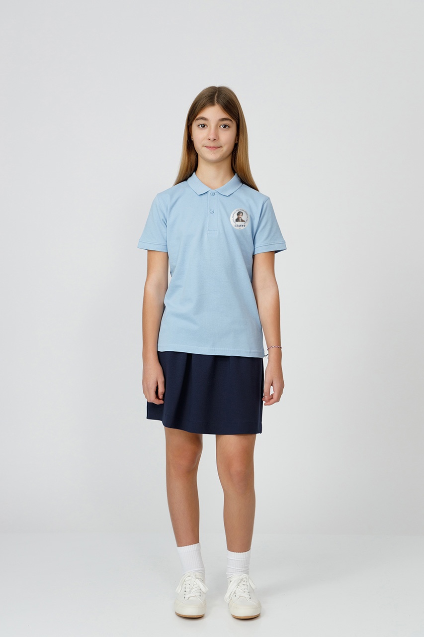 Tricou polo slim copii 995 - Liceul Tehnologic Alexandru Vlahuță