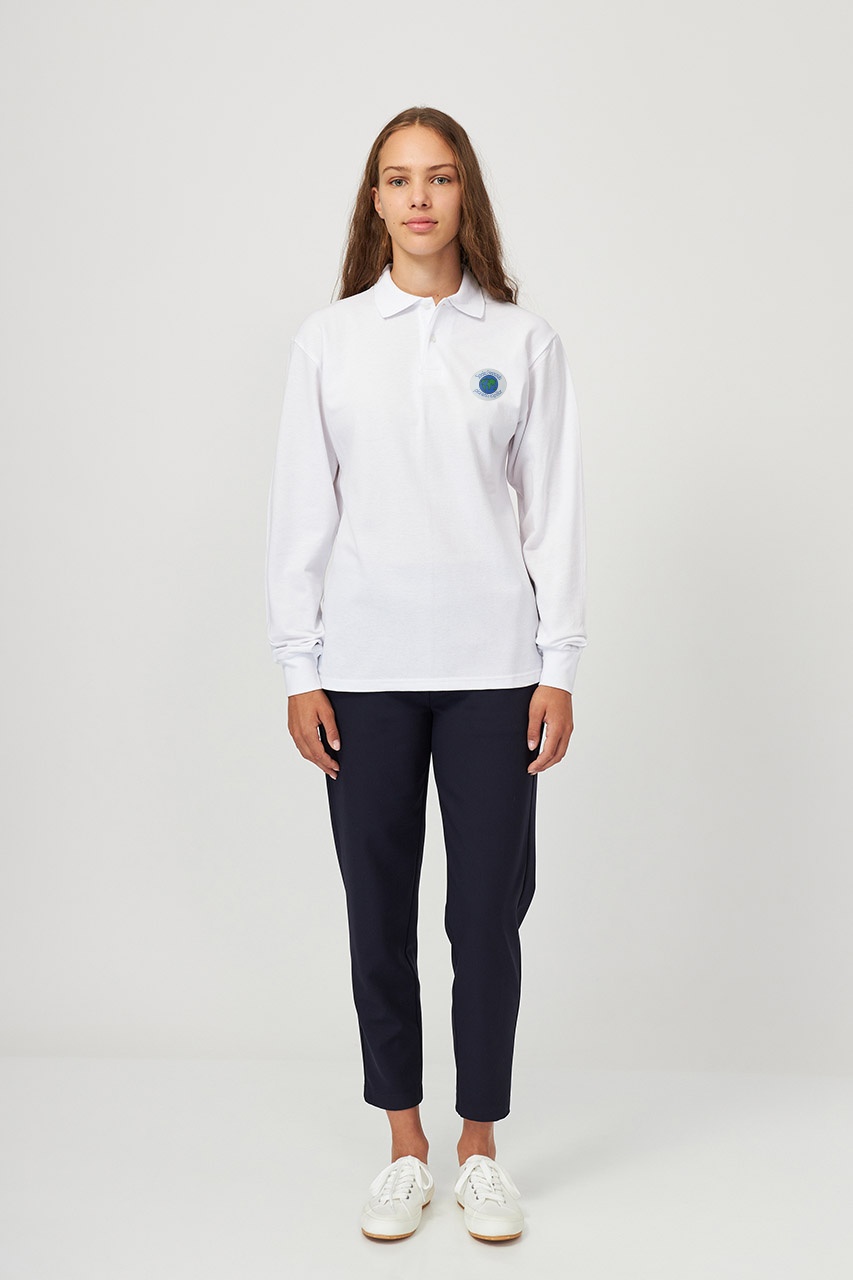 Tricou polo adolescenți cu mânecă lungă 699 - Școala Gimnazială Planeta Copiilor