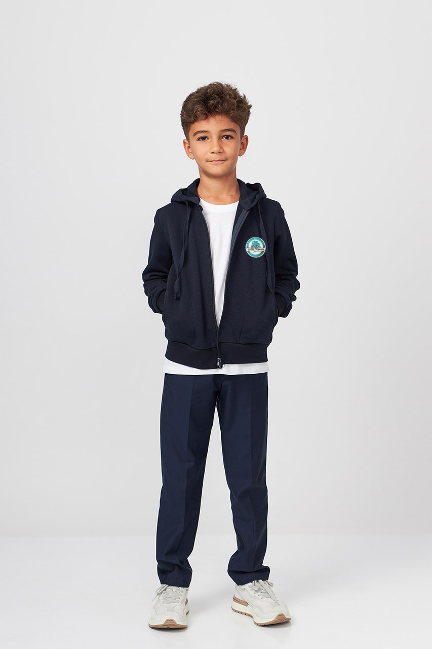 Hanorac unisex copii 1114C - Școala Teddybär