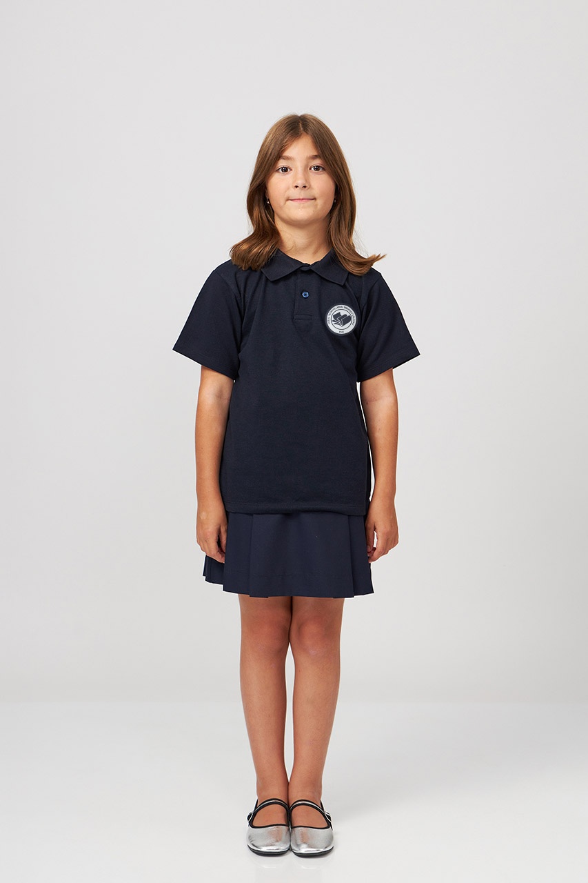 Tricou polo regular copii 695B - Liceul Mihai Eminescu