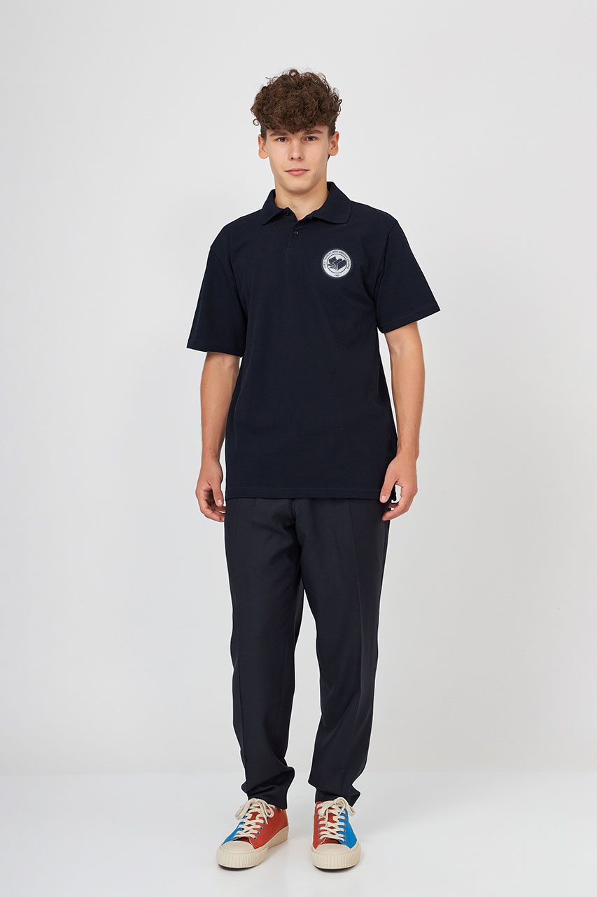 Tricou polo regular adolescenți 696B - Liceul Mihai Eminescu