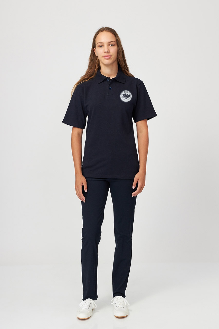 Tricou polo regular adolescenți 696B - Liceul Mihai Eminescu
