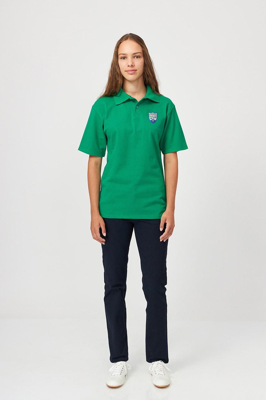 Tricou polo regular adolescenți 696 - Școala Internațională Clas