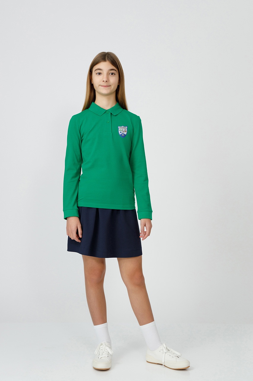 Tricou polo slim fete 998F - Grădinița Clas