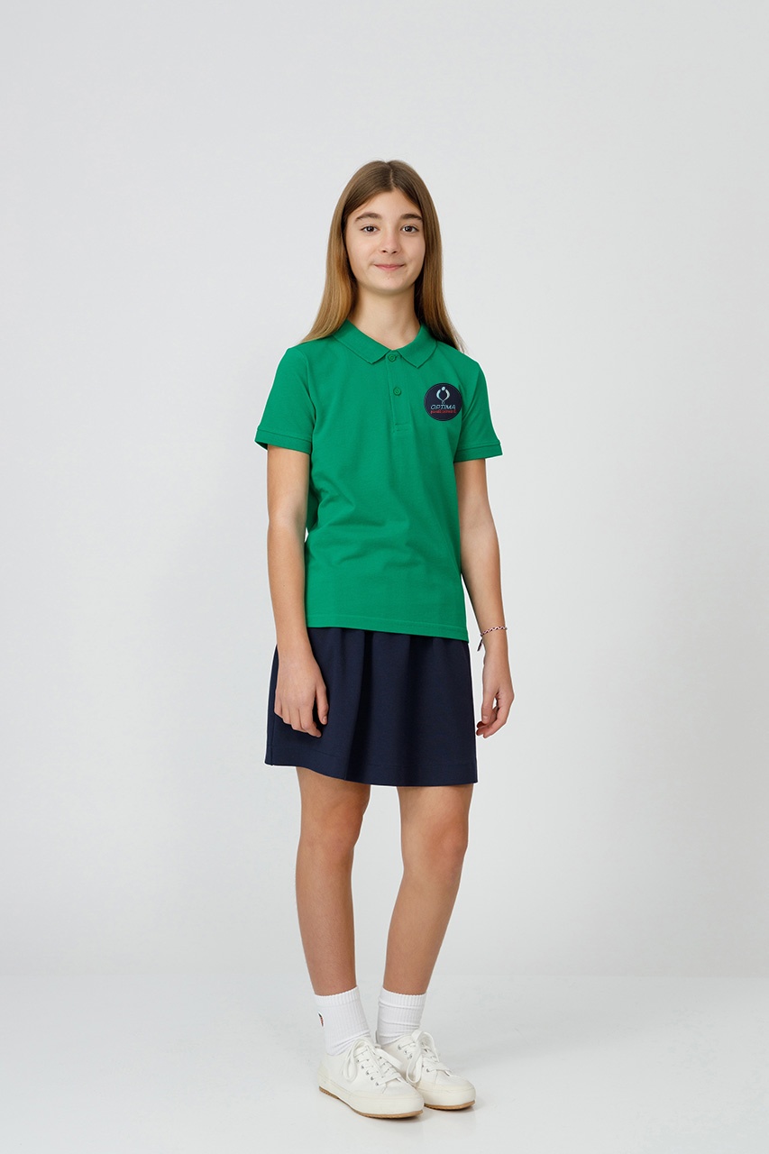 Tricou polo slim copii 995 - Școala Primară Optima Voluntari