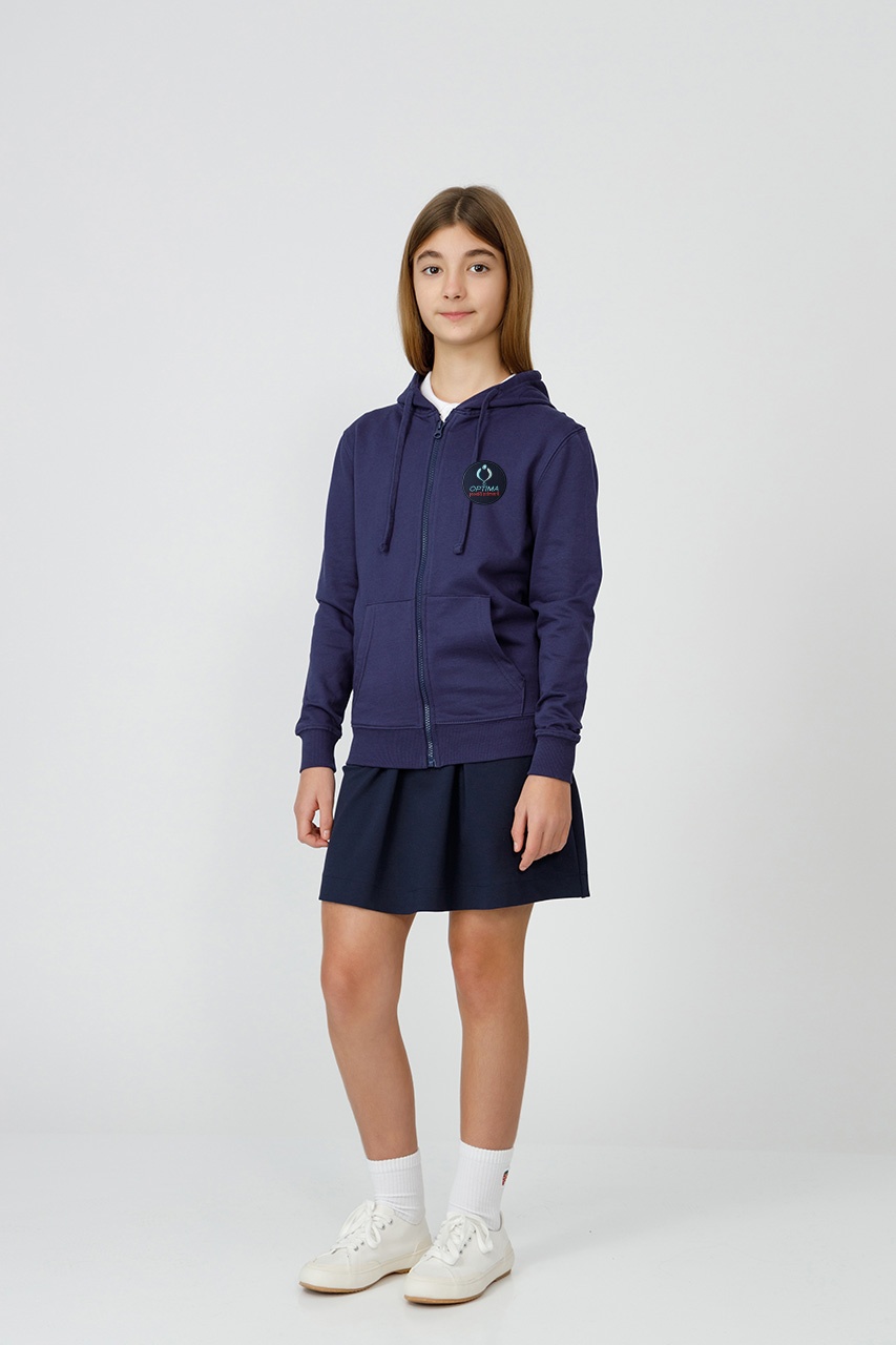 Hanorac unisex copii 9114C - Școala Primară Optima Voluntari