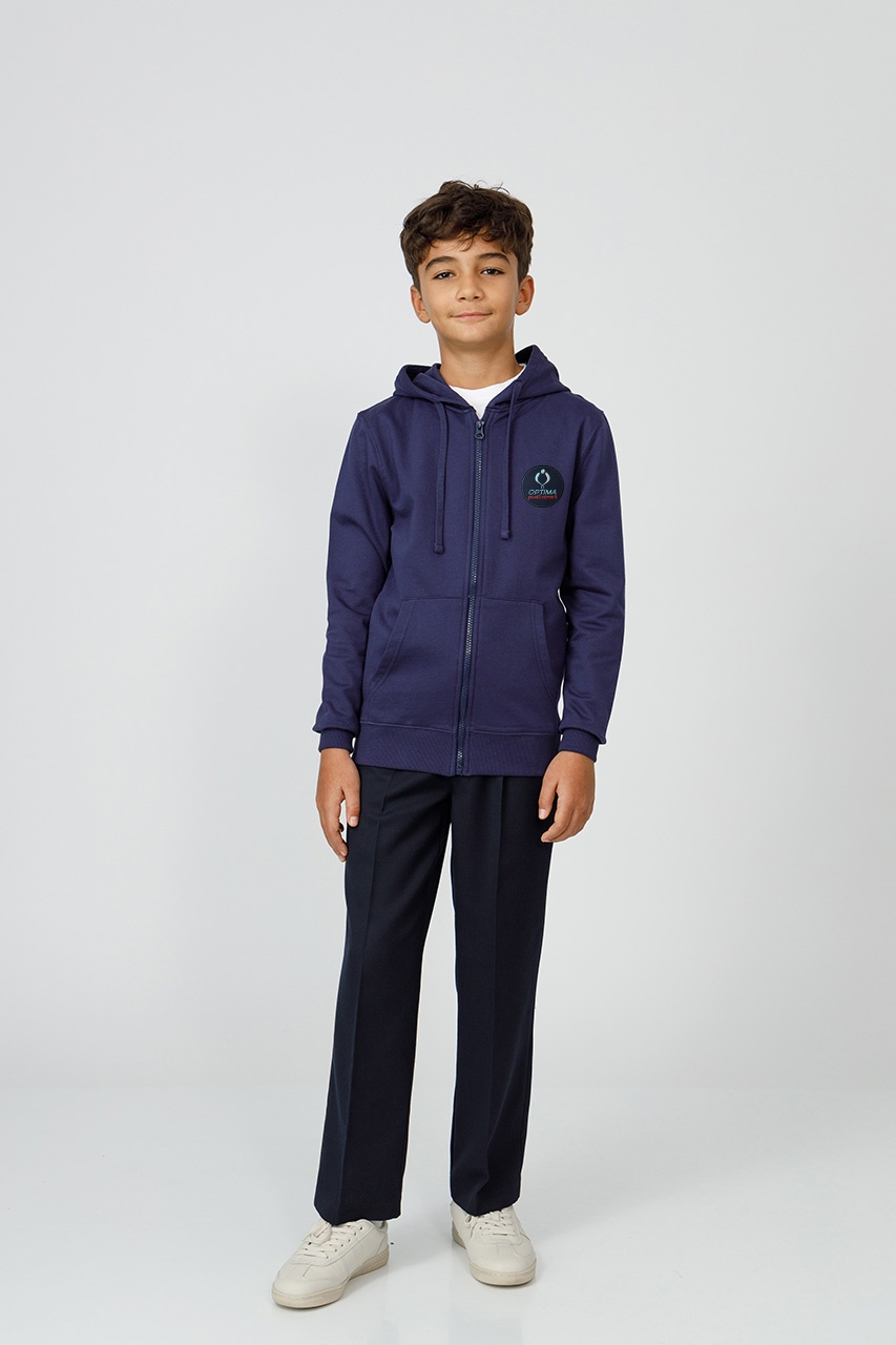 Hanorac unisex copii 9114C - Școala Primară Optima Voluntari