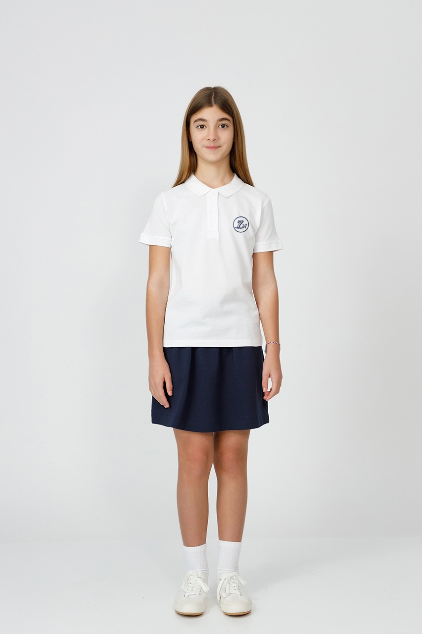 Tricou polo slim fete 995F - Școala Gimnazială Nr. 7