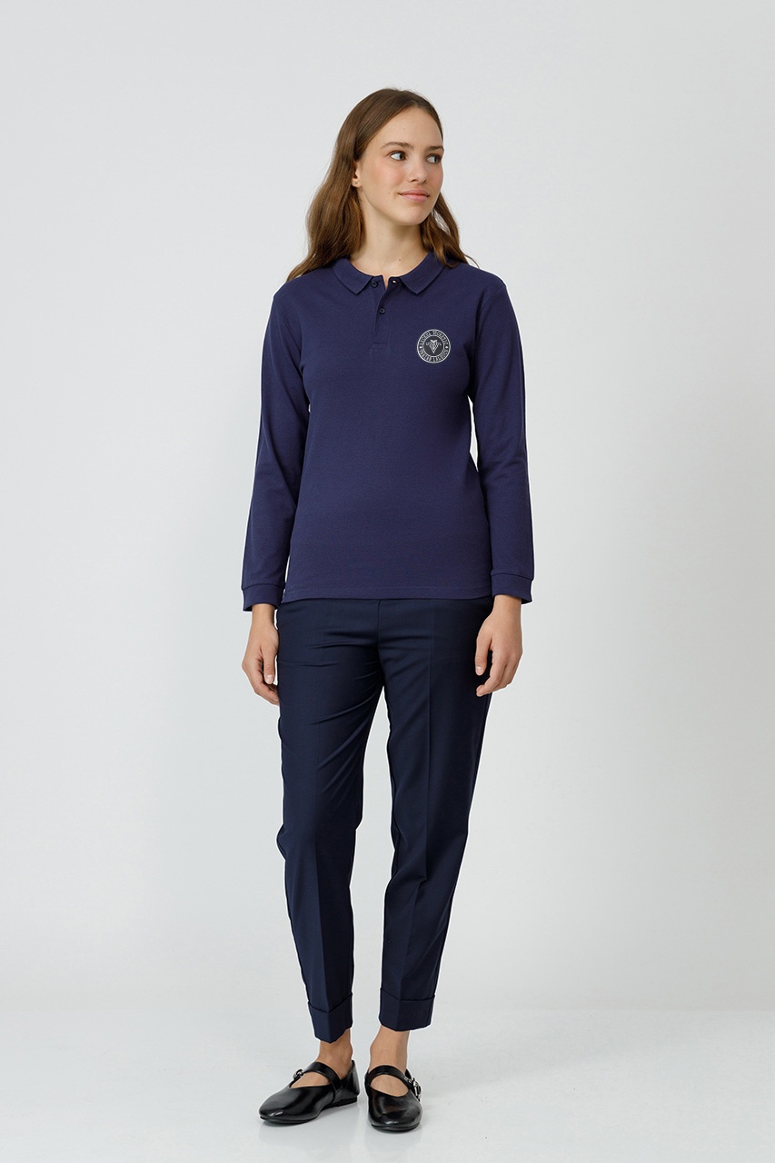 Tricou polo slim adolescenți 999 - Liceul Teoretic Traian Lalescu