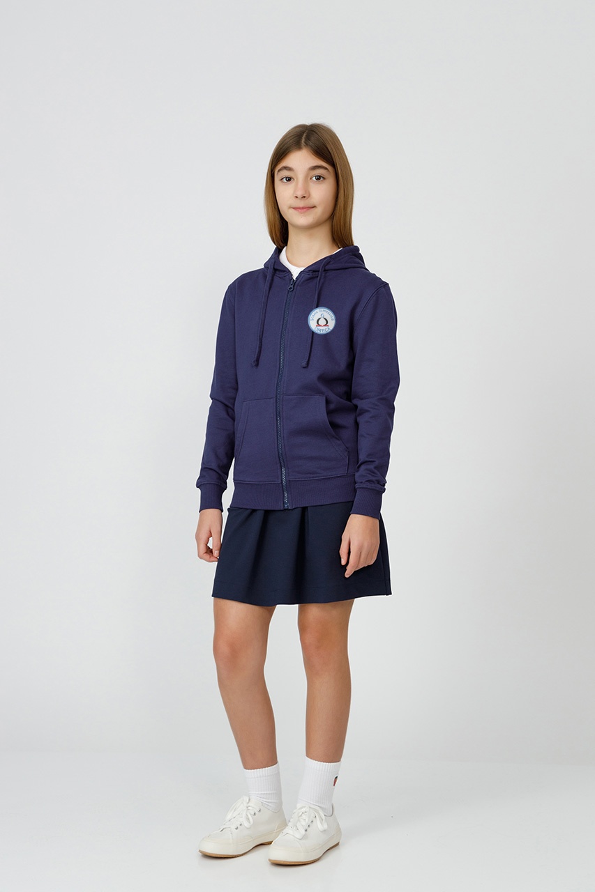 Hanorac unisex copii 9114C - Școala Gimnazială Omega