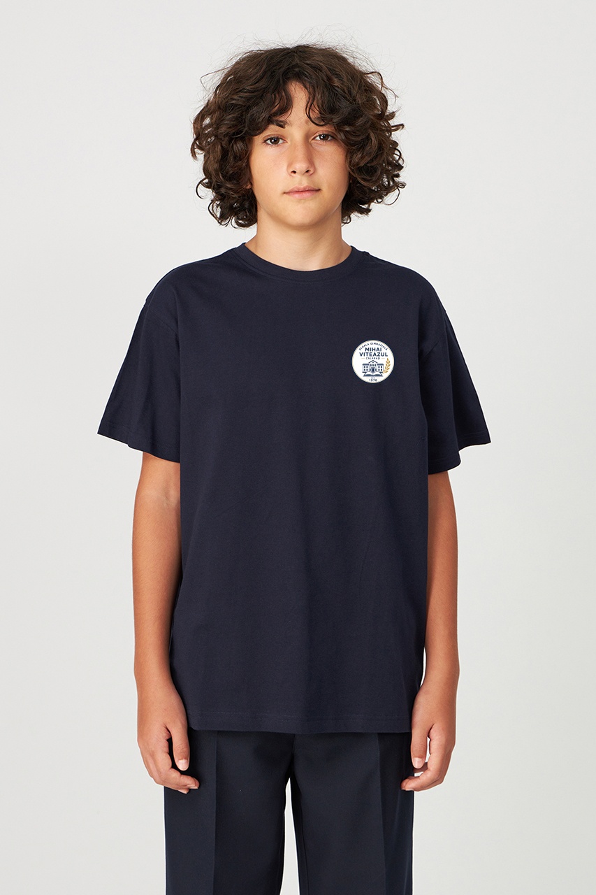 Tricou adolescenți 1113BA - Școala Mihai Viteazul Călărași