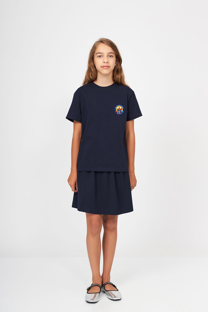 Tricou copii 1113B - Școala Gimnazială Nr. 3 Voluntari