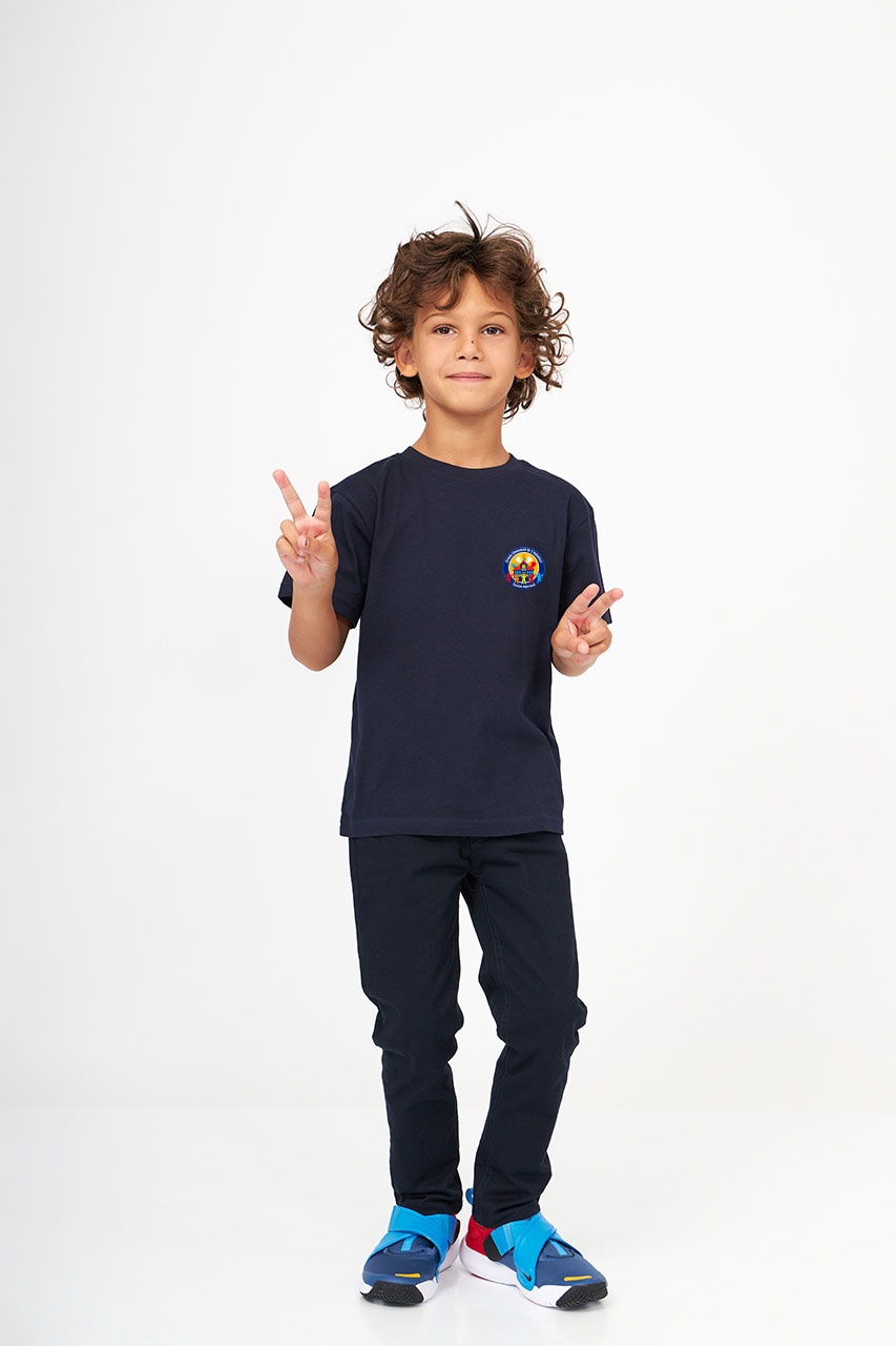 Tricou copii 1113B - Școala Gimnazială Nr. 3 Voluntari