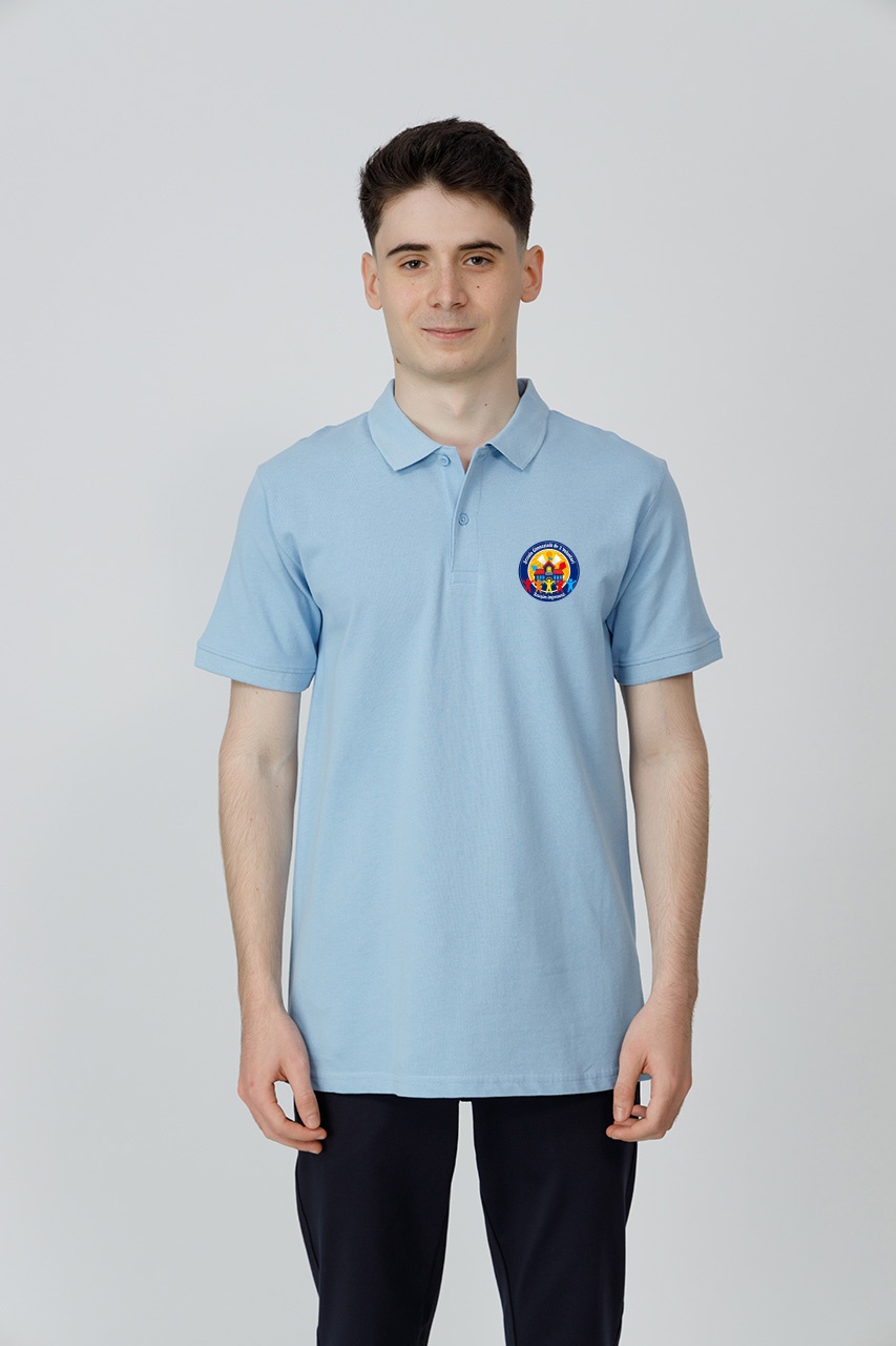 Tricou polo slim adolescenți 996 - Școala Gimnazială Nr. 3 Voluntari