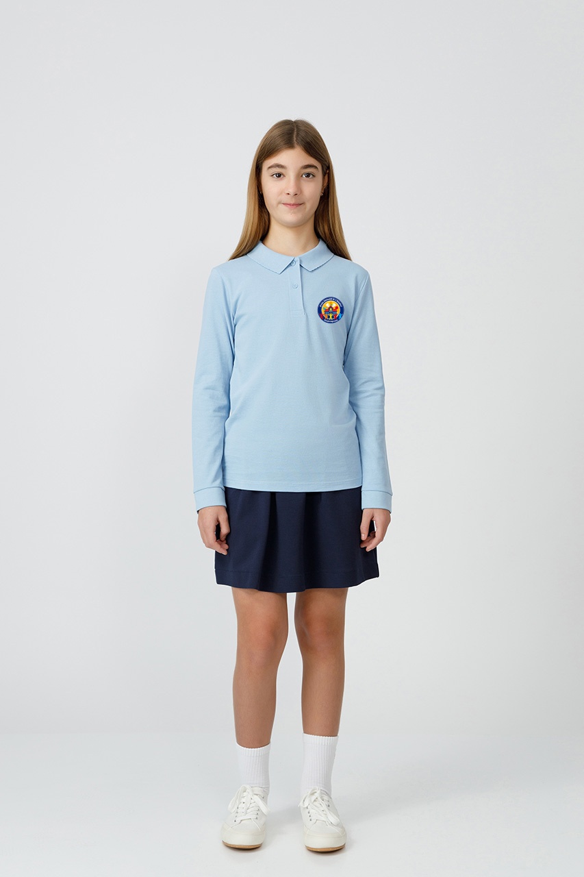 Tricou polo slim fete 998F - Școala Gimnazială Nr. 3 Voluntari
