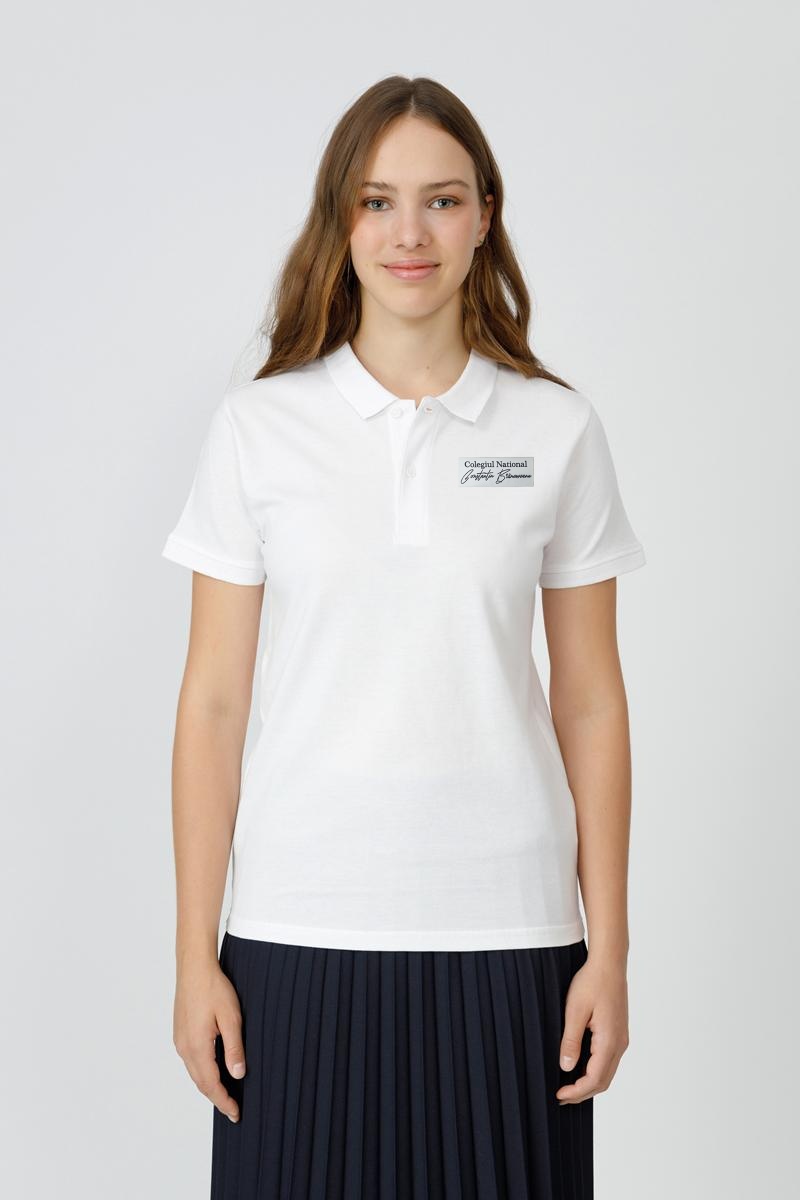 Tricou polo slim adolescenți 996R - Liceul Constantin Brâncoveanu