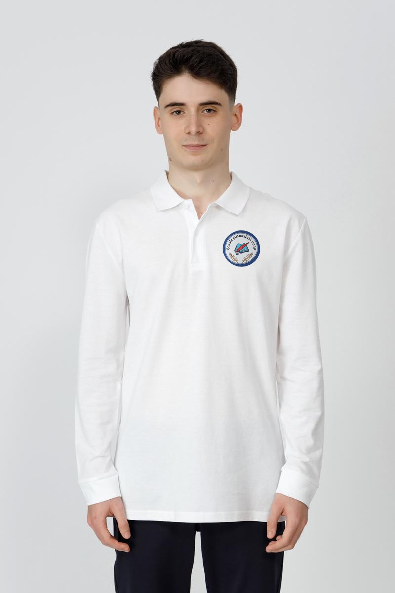 Tricou polo slim adolescenți 999R - Școala Gimnazială Nr. 49