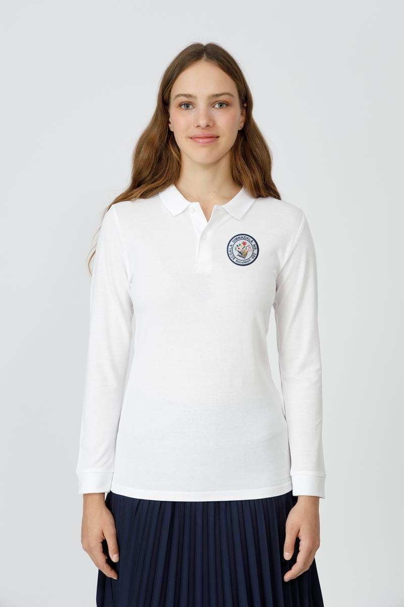 Tricou polo slim adolescenți 999R - Școala Gimnazială Nr. 280