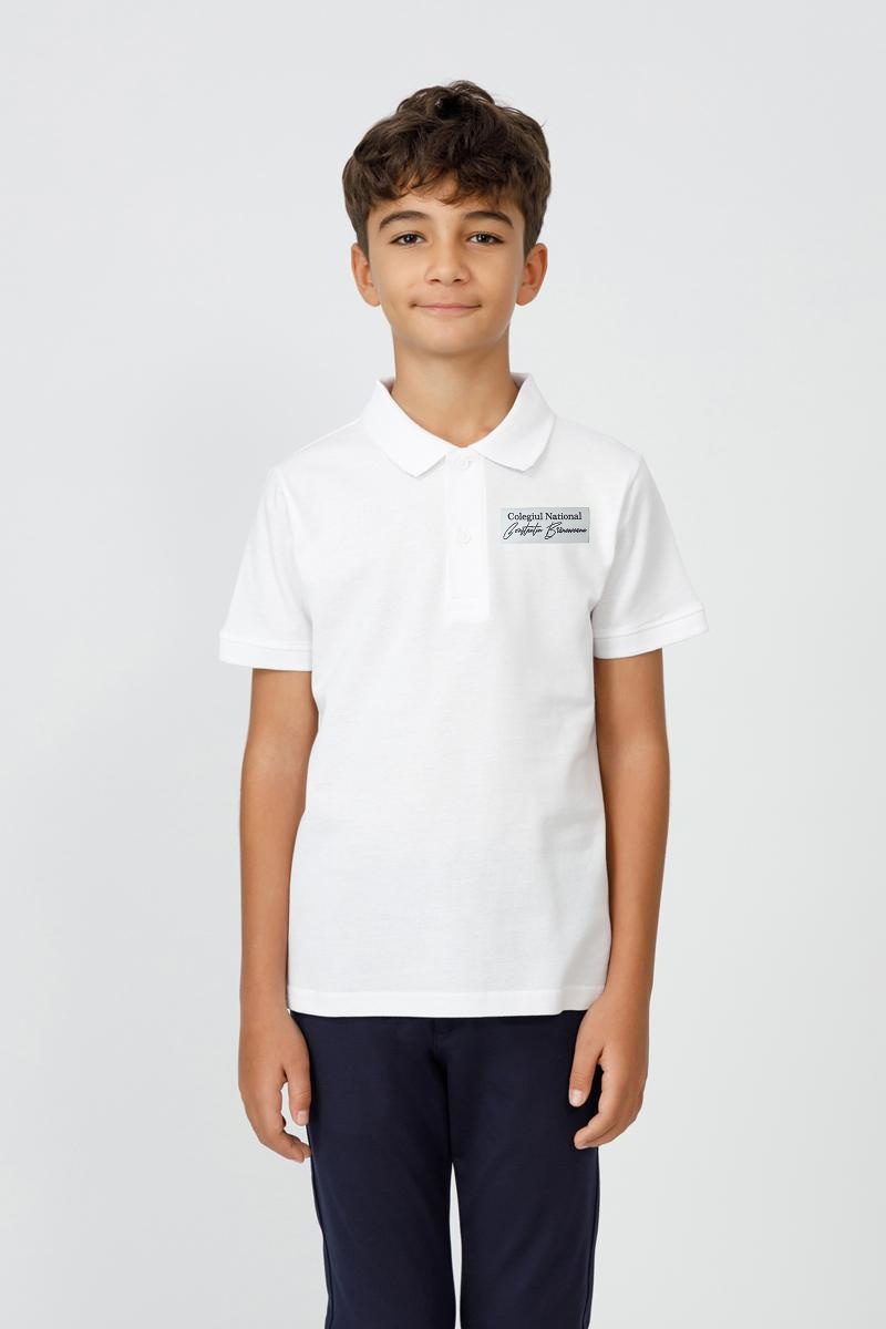 Tricou polo slim copii 995R - Liceul Constantin Brâncoveanu