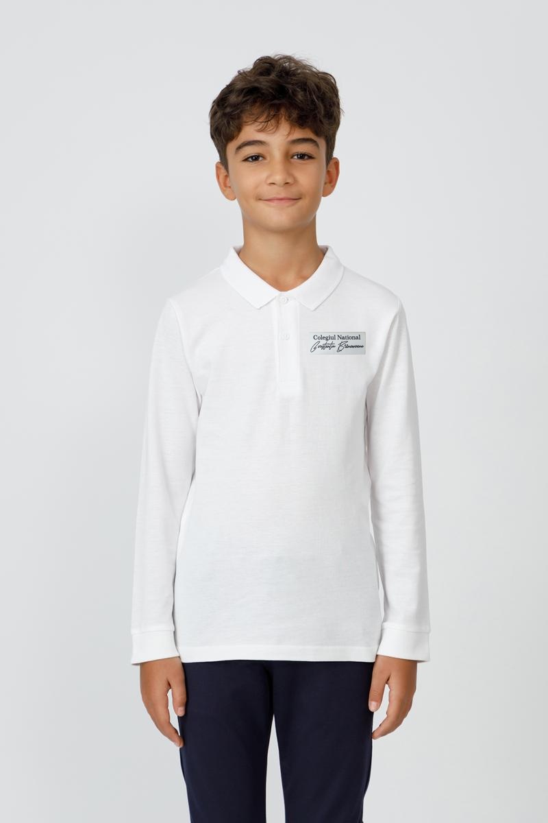 Tricou polo slim copii 998R - Liceul Constantin Brâncoveanu