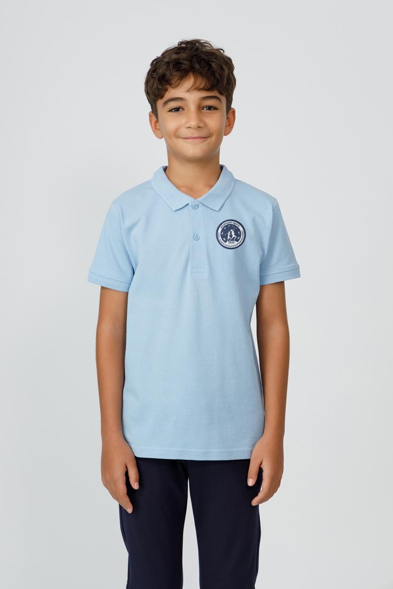 Tricou polo slim copii 995R - Școala Europeană București