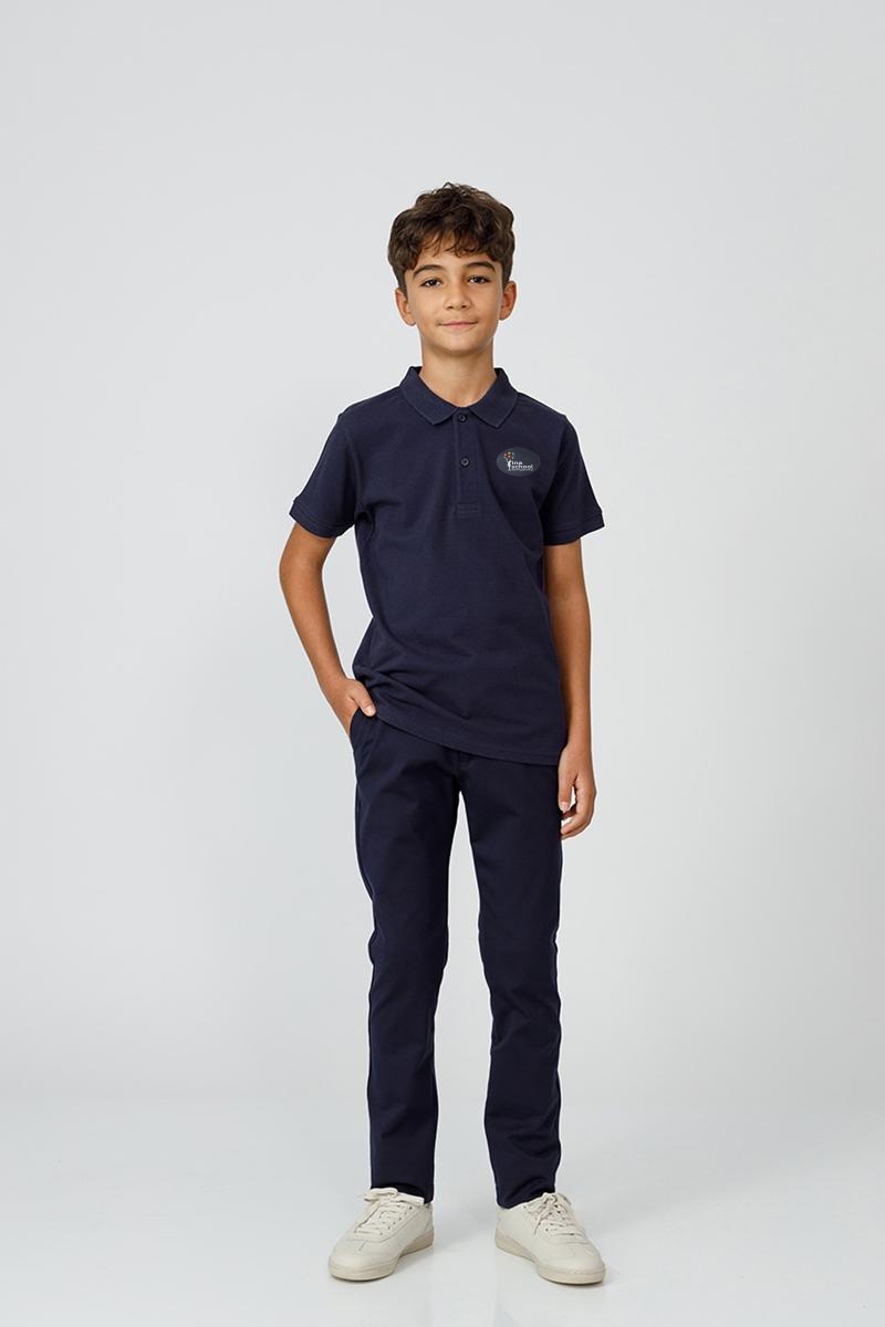 Tricou polo slim copii 995R - Ina School