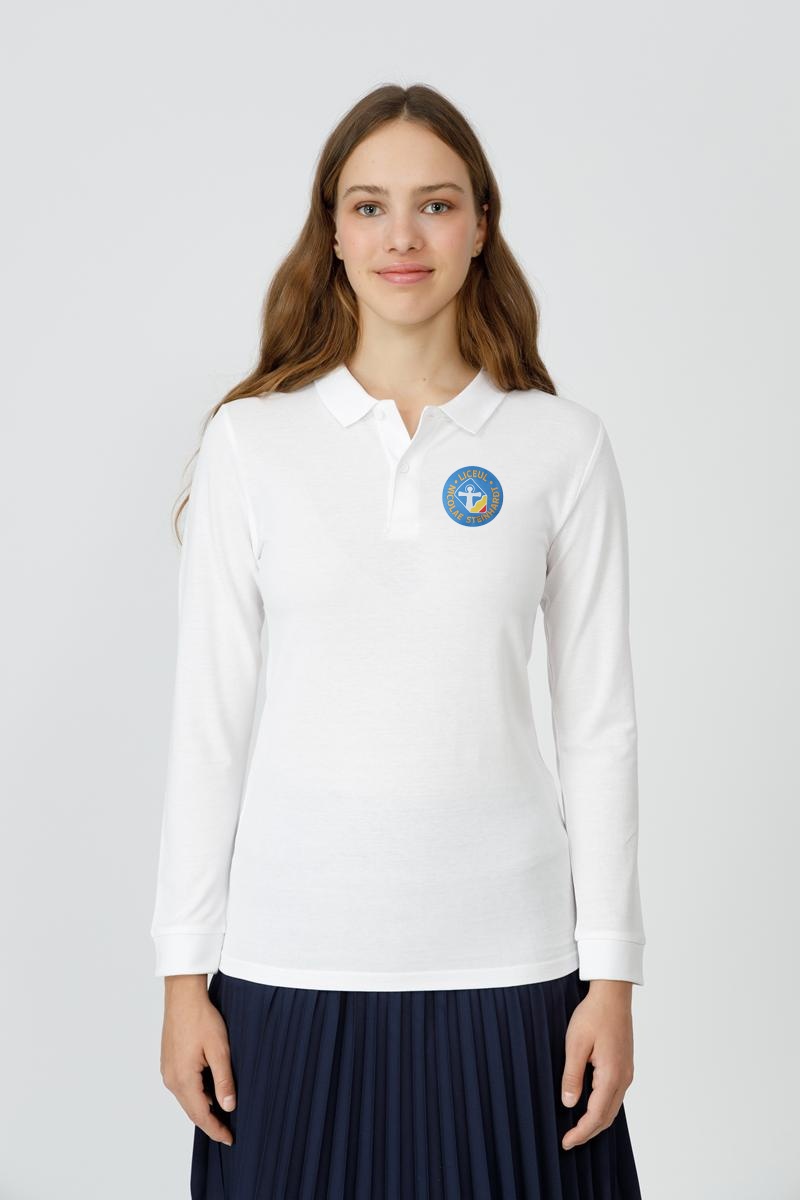 Tricou polo slim adolescenți 999R - Liceul Nicolae Steinhardt