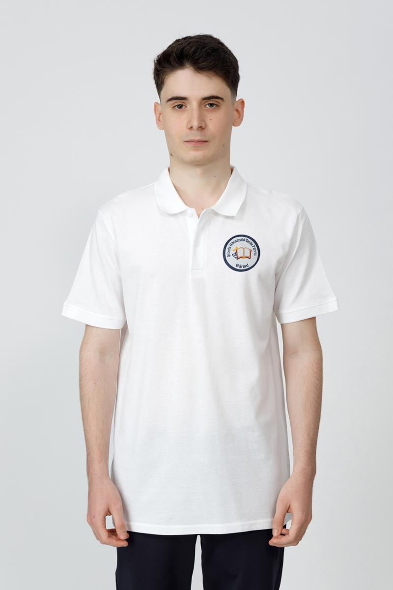 Tricou polo slim adolescenți 996R - Școala Gimnazială Vasile Pârvan