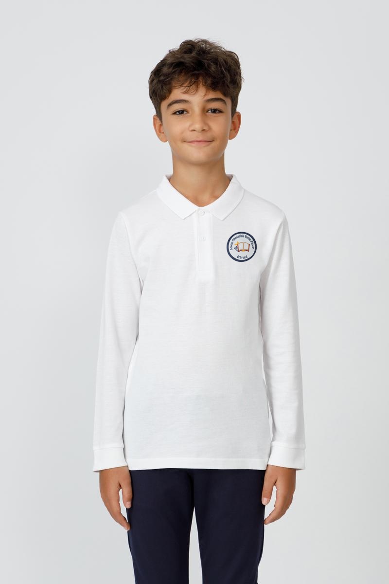 Tricou polo slim copii 998R - Școala Gimnazială Vasile Pârvan