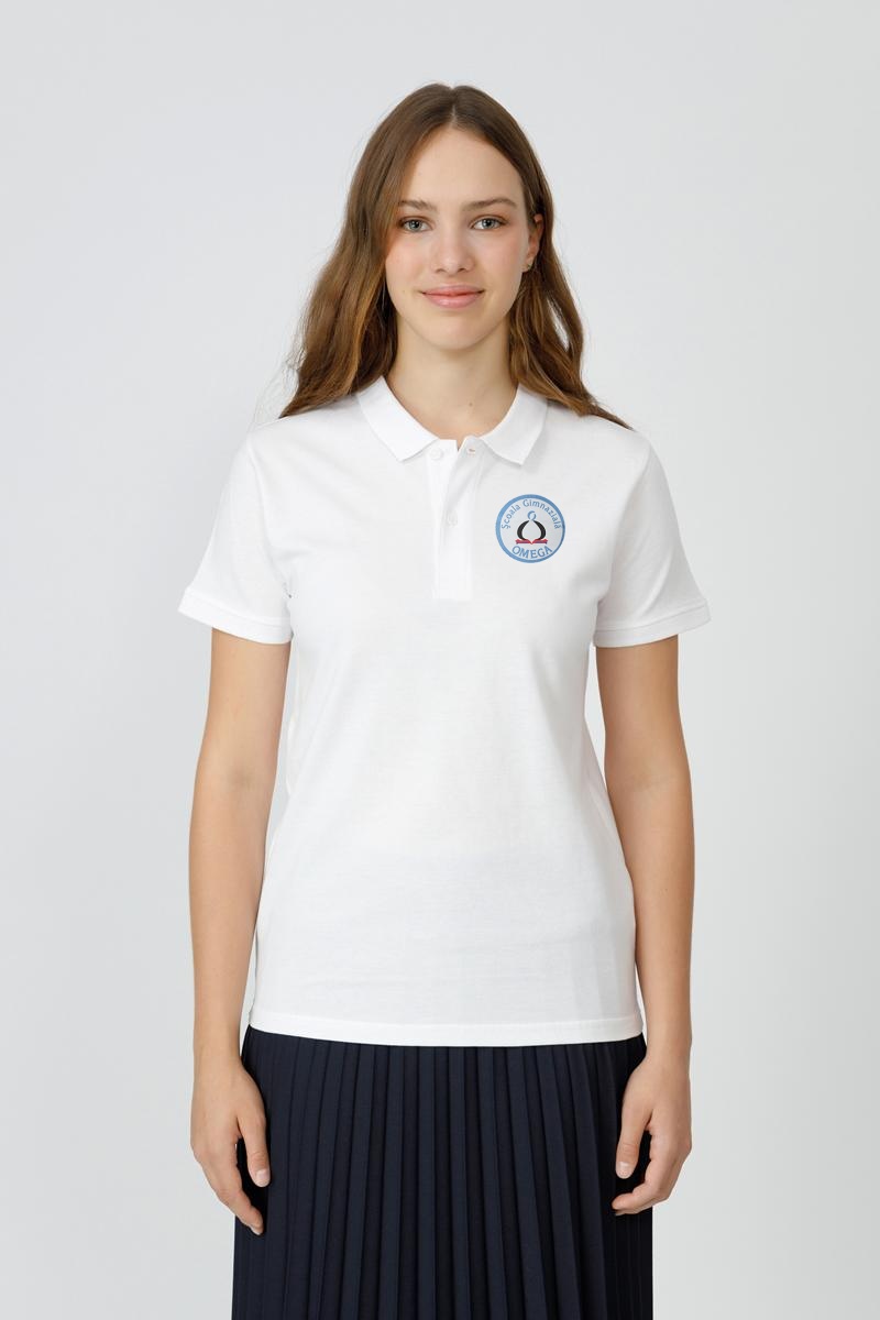 Tricou polo slim adolescenți 996R - Școala Gimnazială Omega