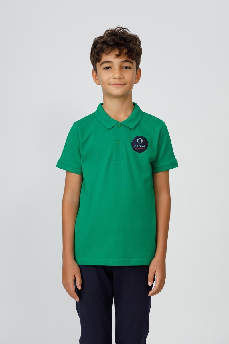 Tricou polo slim copii 995R - Școala Primară Optima Voluntari
