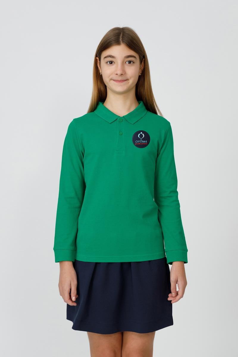 Tricou polo slim copii 998R - Școala Primară Optima Voluntari