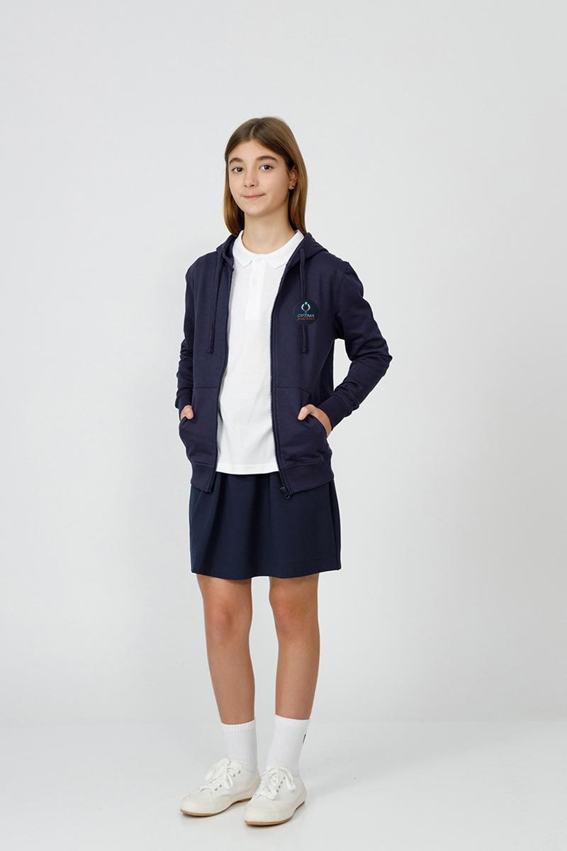 Hanorac unisex copii 9114CR - Școala Primară Optima Voluntari