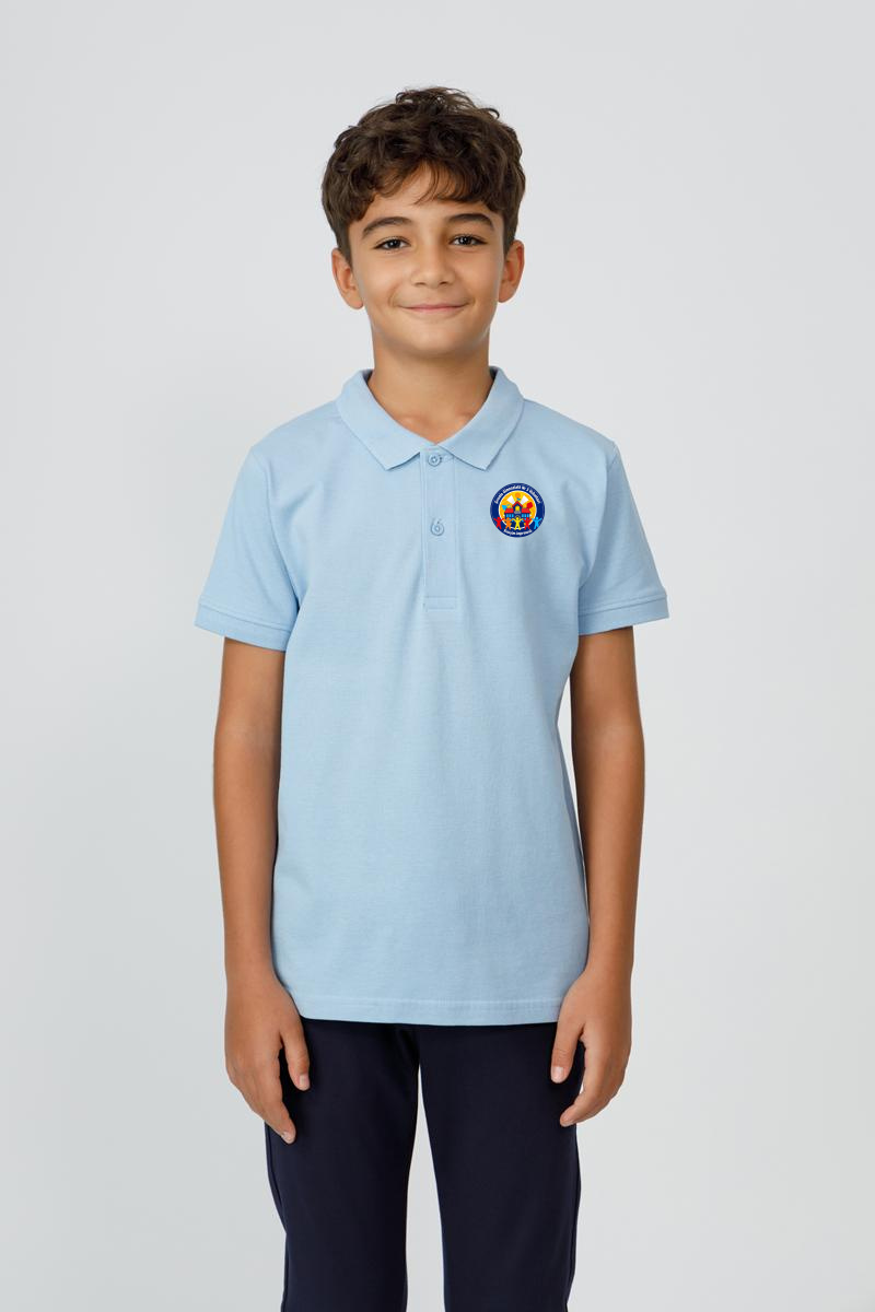 Tricou polo slim copii 995R - Școala Gimnazială Nr. 3 Voluntari