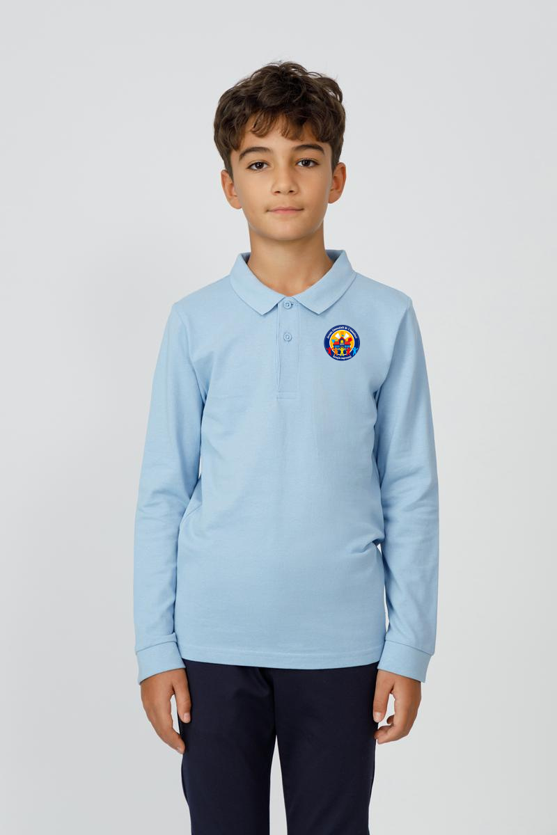 Tricou polo slim copii 998R - Școala Gimnazială Nr. 3 Voluntari