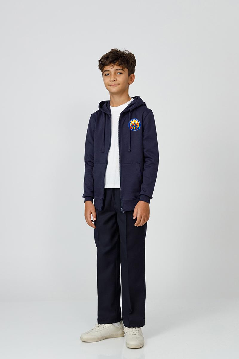 Hanorac unisex copii 9114CR - Școala Gimnazială Nr. 3 Voluntari