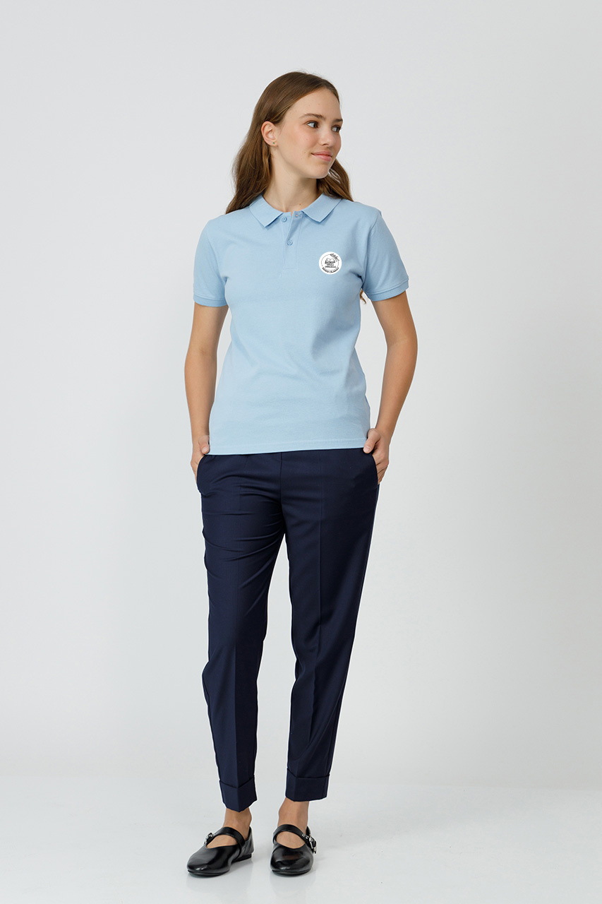 Tricou polo slim adolescenți 996 - Scoala Gimnaziala George Calinescu
