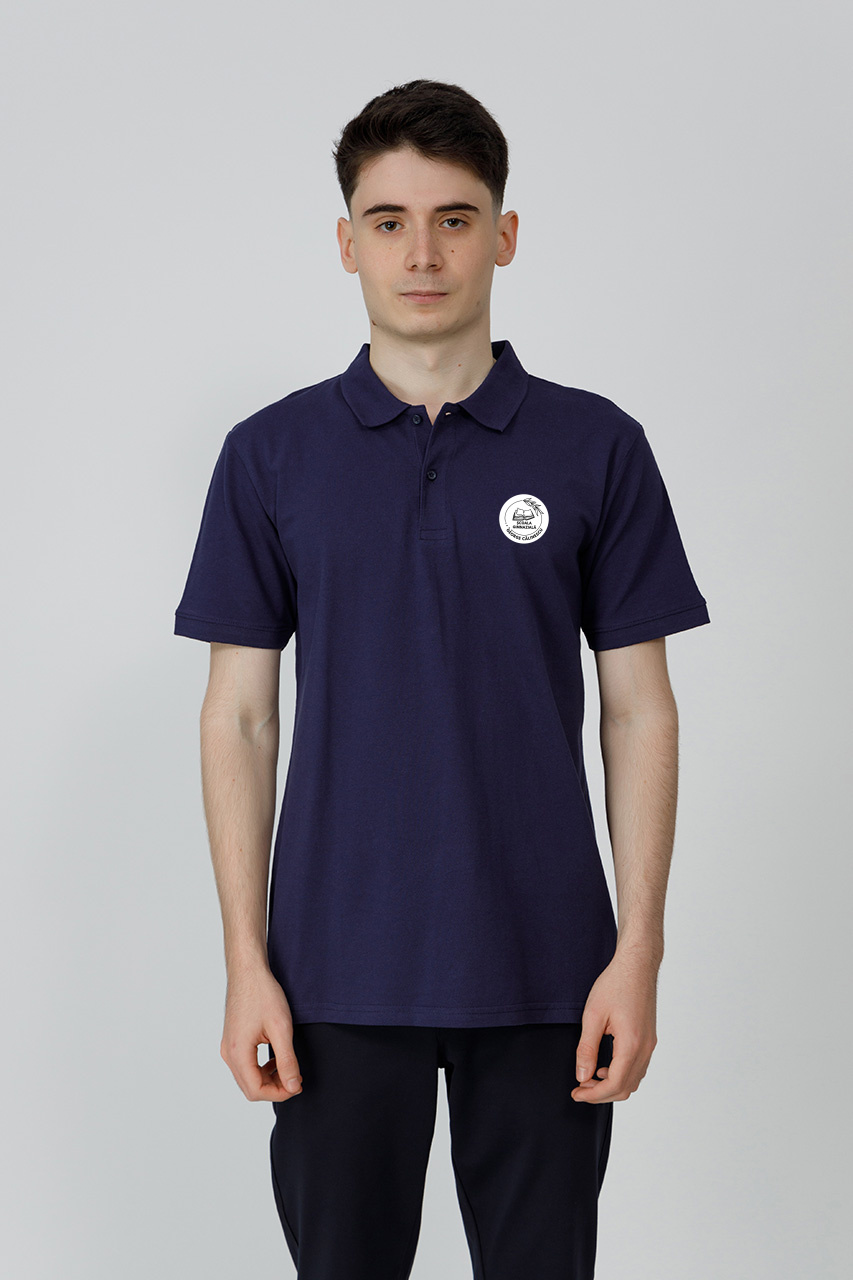 Tricou polo slim adolescenți 996 - Scoala Gimnaziala George Calinescu