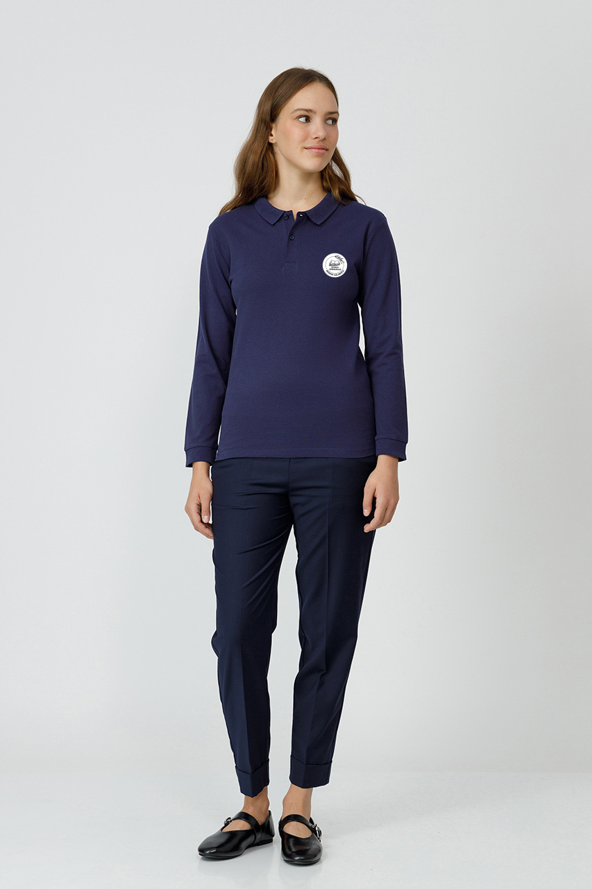 Tricou polo slim adolescenți 999 - Scoala Gimnaziala George Calinescu
