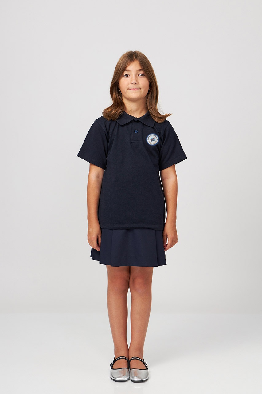 Tricou polo regular copii 695B - Școala Gimnazială Nr. 49