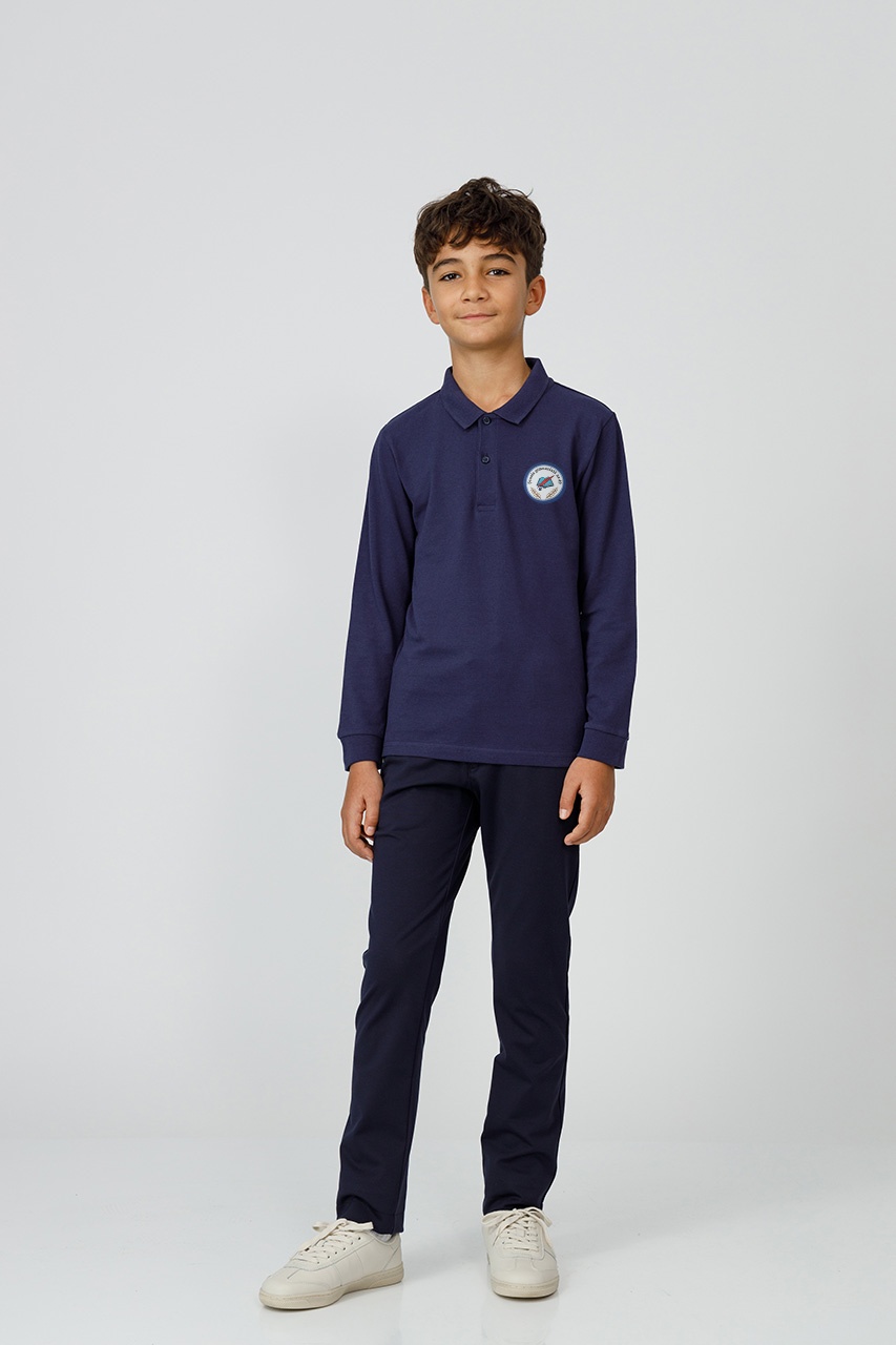 Tricou polo slim copii unisex 998 - Școala Gimnazială Nr. 49
