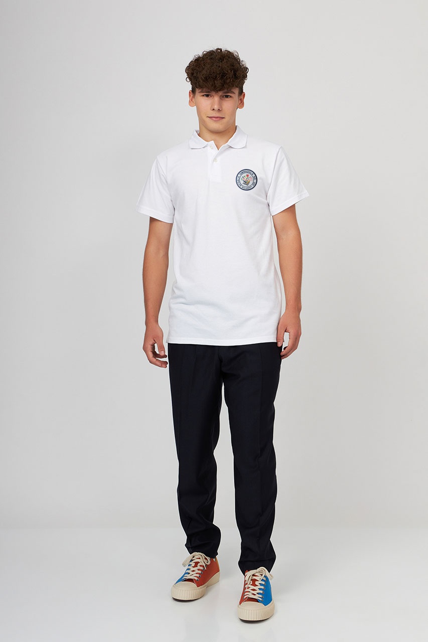 Tricou polo regular adolescenți 696 - Școala Gimnazială Nr. 280