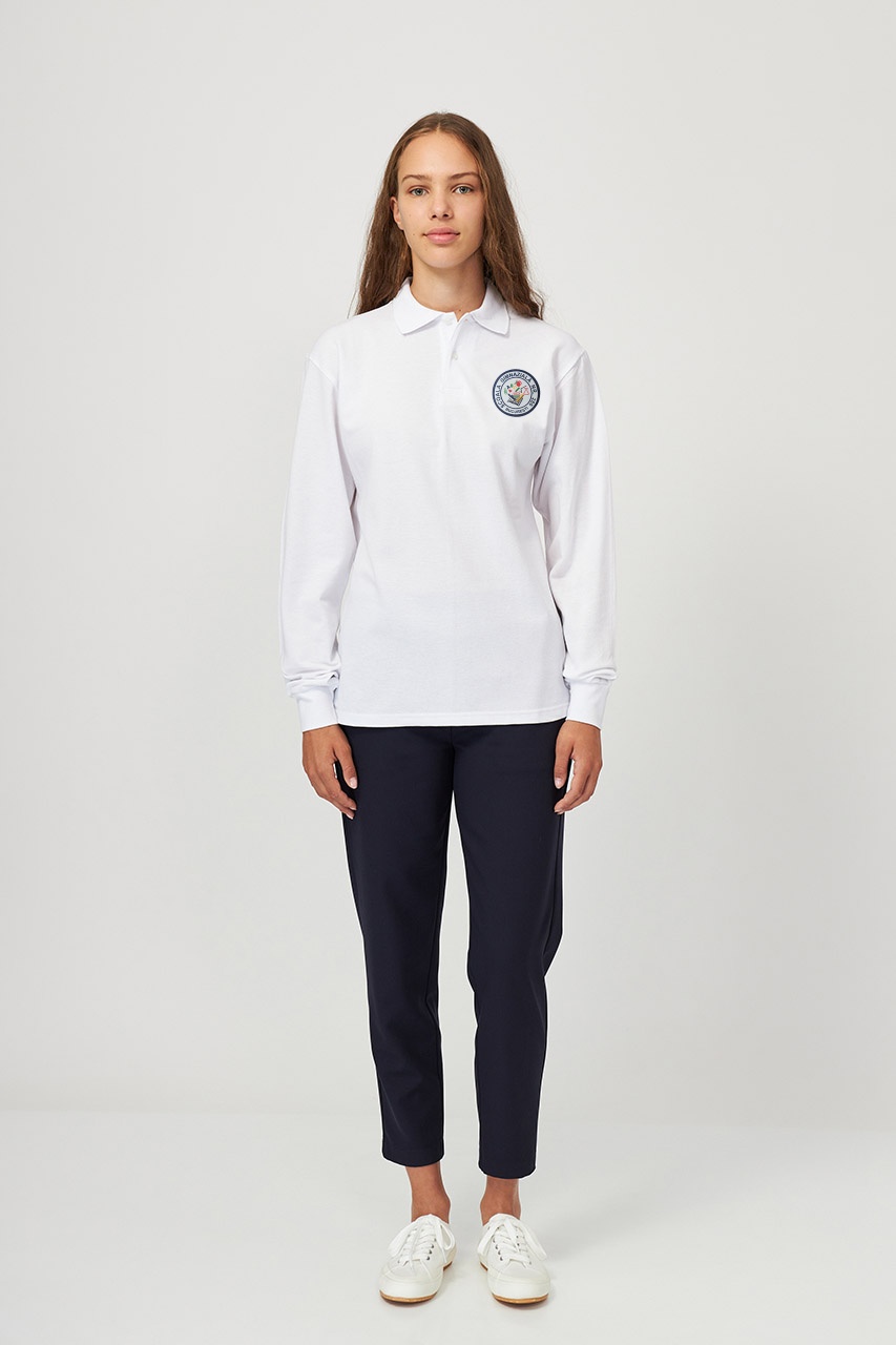 Tricou polo adolescenți cu mânecă lungă 699 - Școala Gimnazială Nr. 280