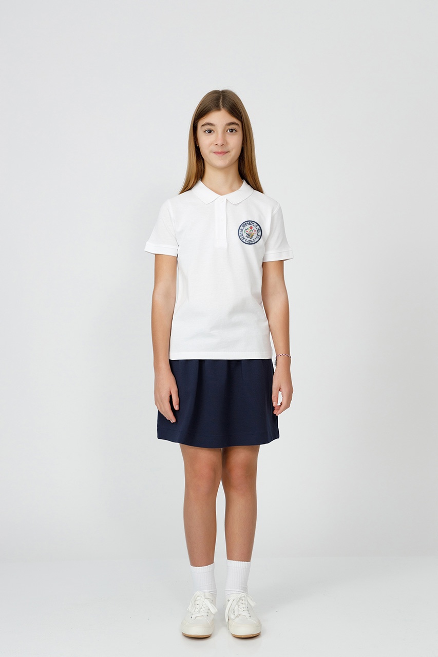 Tricou polo slim fete 995F - Școala Gimnazială Nr. 280