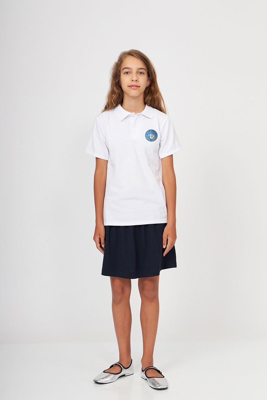Tricou polo regular copii 695 - Școala Copil Dorit