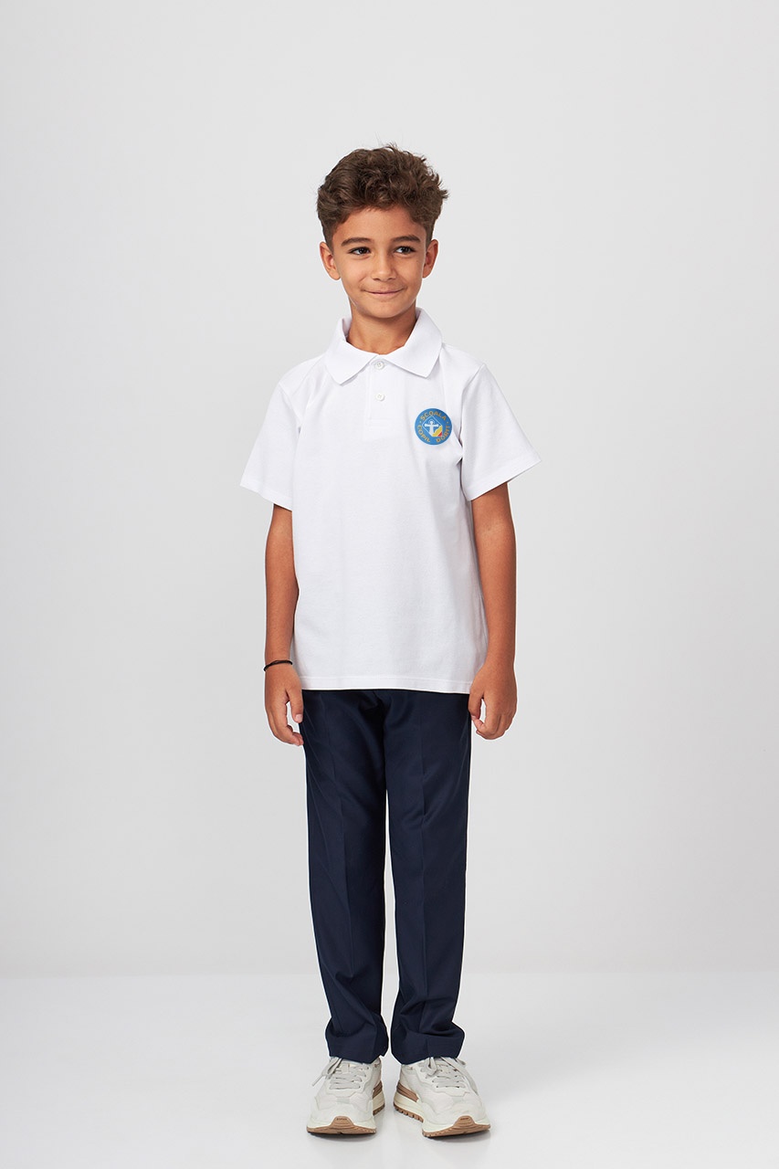 Tricou polo regular copii 695 - Școala Copil Dorit