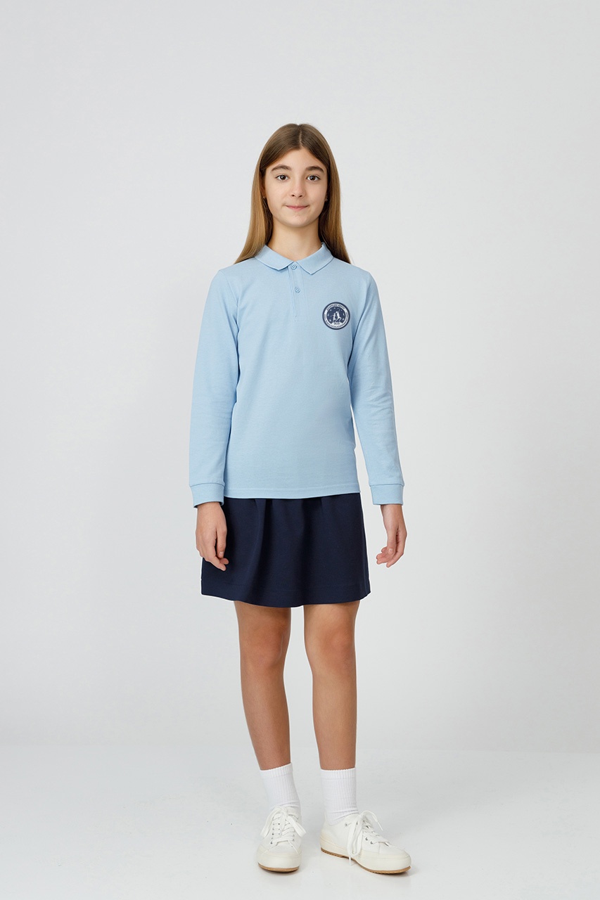 Tricou polo slim copii unisex 998 - Școala Europeană București